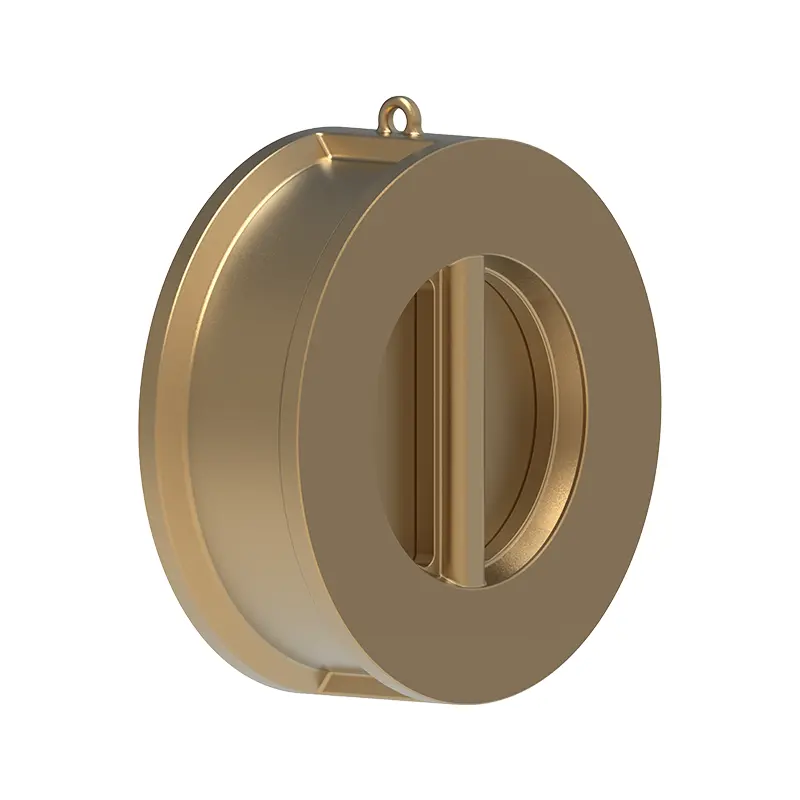 Bronze zwei Plattenprüfventil