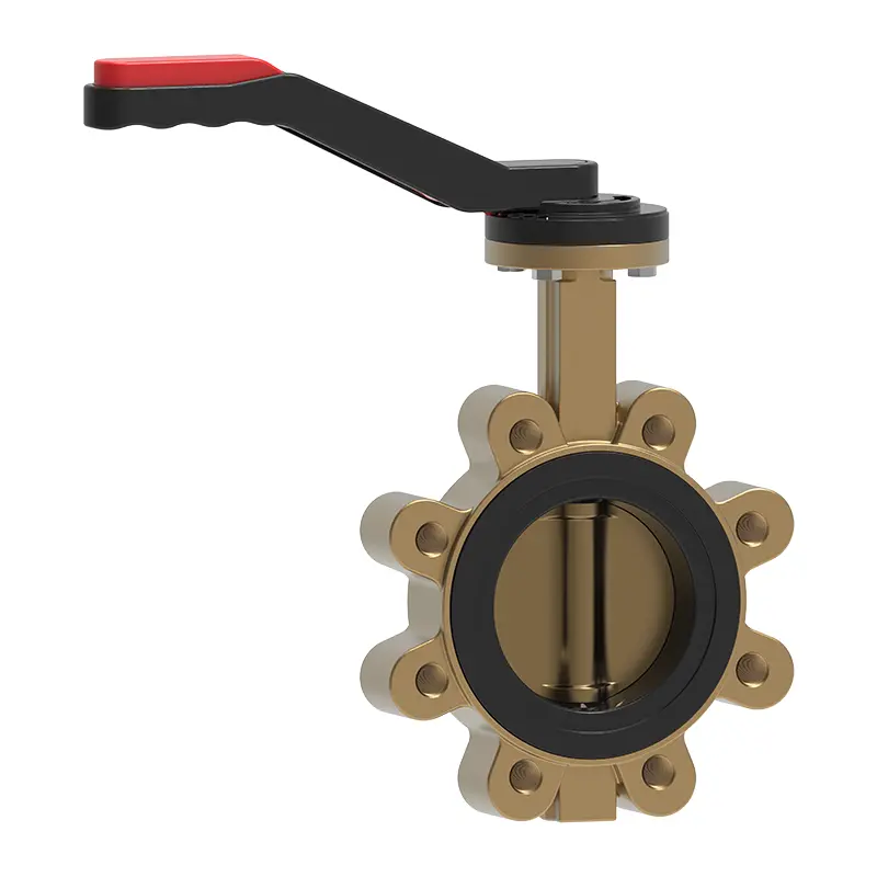 Bronze -Lug -Wafer -Schmetterlingsventil