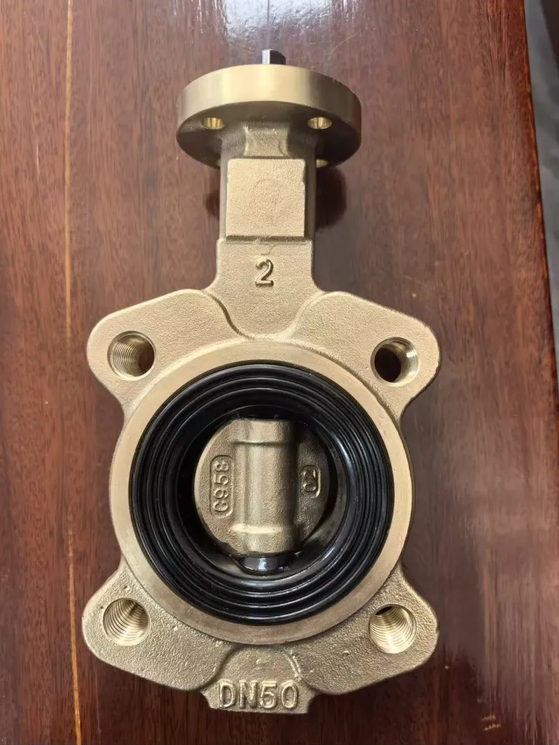 Al Bronze Lug Wafer Butterfly Valve